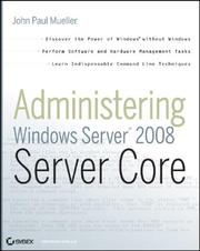 Administering Windows Server 2008 : server core