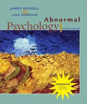 Cover of: Abnormal Psychology, Binder Ready Version