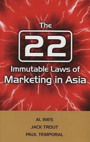 Cover of: The 22 Immutable Laws of Marketing in Asia