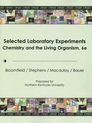 Cover of: Chemistry & the Living Organism by Molly M. Bloomfield