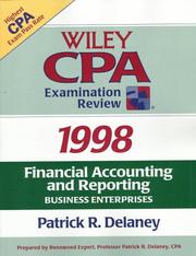 Wiley CPA examination review 1998