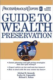 Cover of: PricewaterhouseCoopers Estate Planning Guide