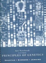 Cover of: Art Notebook to Accompany Principles of Genetics