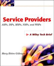 Service providers : ASPs, ISPs, MSPs, and WSPs