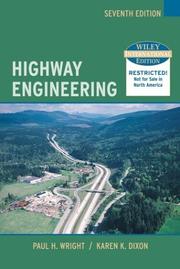 Cover of: Wie Highway Engineering