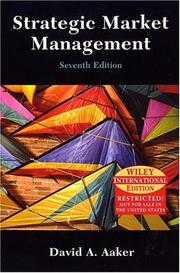 Strategic market management by David A. Aaker
