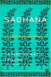 Cover of: Sadhana by Rabindranath Tagore