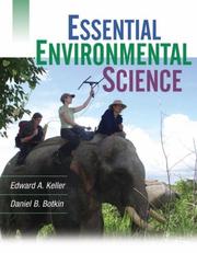 Cover of: Essential Environmental Science