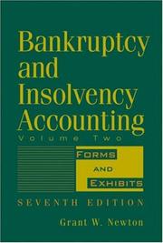 Cover of: Bankruptcy and Insolvency Accounting, Volume 2