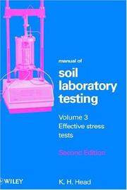 Manual of soil laboratory testing
