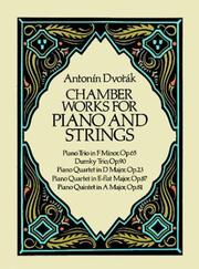 Cover of: Chamber Works for Piano and Strings