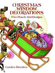 Cover of: Christmas Window Decorations: 5 Punch-Out Designs