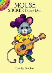 Cover of: Mouse Sticker Paper Doll