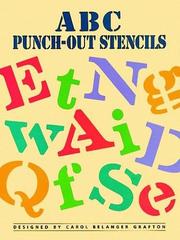 Cover of: ABC Punch-Out Stencils