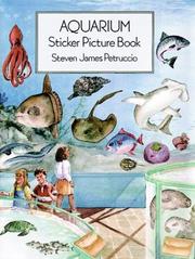 Cover of: Aquarium Sticker Picture Book: With 40 Reusable Peel-and-Apply Stickers (Sticker Picture Books)