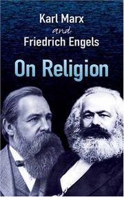 Cover of: On Religion by Karl Marx, Friedrich Engels