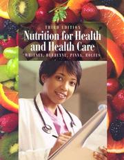 Cover of: Nutrition for Health and Health Care