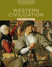 Cover of: Western Civilization: Volume B: 1300 to 1815