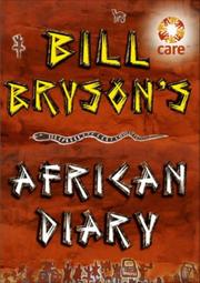 Bill Bryson's African diary