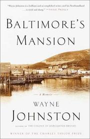 Cover of: Baltimore's Mansion: A Memoir