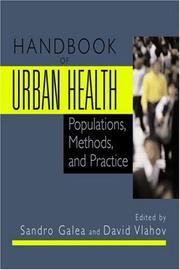 Handbook of urban health : populations, methods, and practice