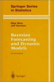 Bayesian forecasting and dynamic models