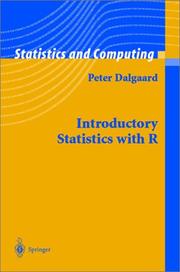 Introductory Statistics with R by Peter Dalgaard