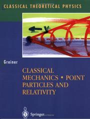 Cover of: Classical Mechanics: Point Particles and Relativity (Classical Theoretical Physics)