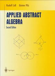 Applied abstract algebra by Rudolf Lidl