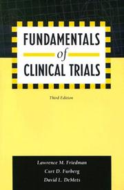 Cover of: Fundamentals of clinical trials