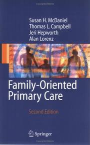 Cover of: Family-Oriented Primary Care: A Manual for Medical Providers
