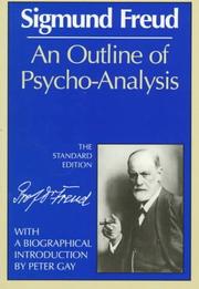 Cover of: An Outline of Psycho-Analysis