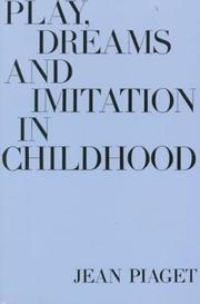 Cover of: Play, dreams, and imitation in childhood