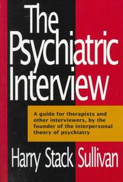Cover of: The Psychiatric Interview