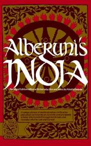 Cover of: Alberuni's India. by Muhammad Ibn Ahmad, Abu al-Raihan al-Biruni.