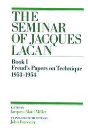 Cover of: Freud's papers on technique, 1953-1954