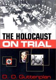 Cover of: The Holocaust on trial by D. D. Guttenplan