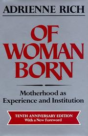 Cover of: Of Women Born