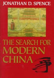 Cover of: The search for modern China