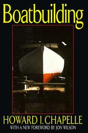 Cover of: Boatbuilding by Howard Irving Chapelle