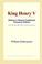 Cover of: King Henry V (Webster's Chinese-Traditional Thesaurus Edition)