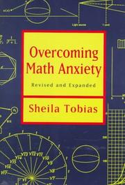 Cover of: Overcoming math anxiety by Sheila Tobias
