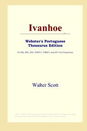 Cover of: Ivanhoe (Webster's Portuguese Thesaurus Edition) by Sir Walter Scott