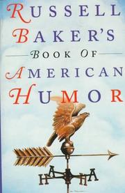 Cover of: Russell Baker's book of American humor