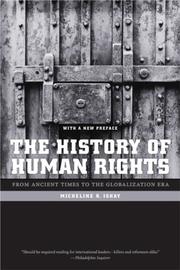 Cover of: The History of Human Rights by Micheline Ishay