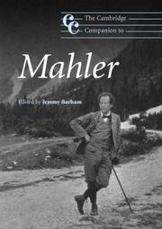 The Cambridge companion to Mahler