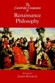 The Cambridge companion to Renaissance philosophy