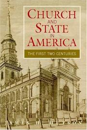 Cover of: Church and State in America: The First Two Centuries (Cambridge Essential Histories)