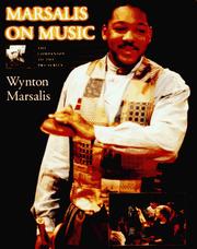 Cover of: Marsalis on music