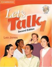 Cover of: Let's Talk Student's Book 1 with Self-Study Audio CD (Let's Talk Second Edition) by Leo Jones